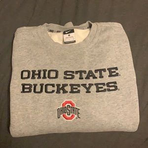 Ohio State Embroidered Nike Sweatshirt